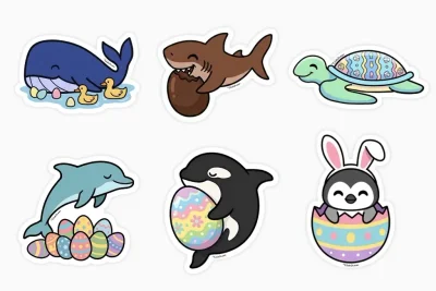 Easter Stickers 🐰