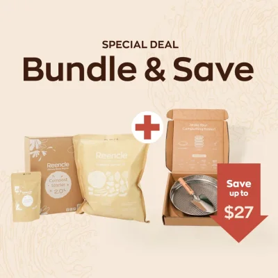 Compost Starter 2.0 + Sifter Bundle