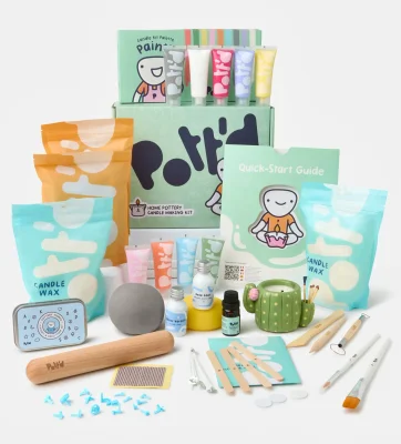 Home Pottery Candle Making Kit