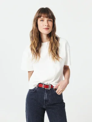 Le tee-shirt Everyday Willie® Heavy jersey bio-recyclé Blanc Cheesecake