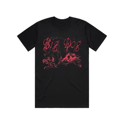 Big Dog Black T-Shirt