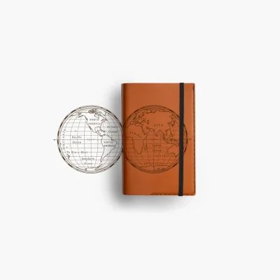 Pocket Refillable Notebook - World Explorer