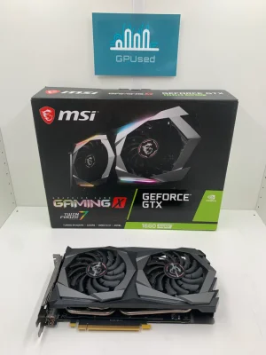 MSI Nvidia GeForce GTX 1660 Super Gaming X 6GB GDDR6 - A