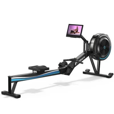Merach NovaRow R50 Aura Luft-Rudergerät mit HD-Bildschirm
