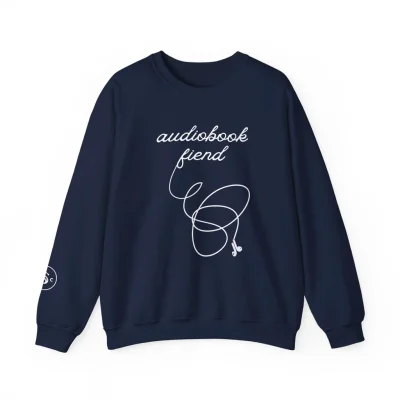 Audiobook Fiend Crewneck Sweatshirt