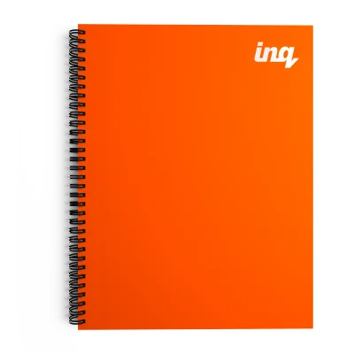 Spiral Notebook 8.5" x 11" College Ruled 190 Pages (Orange)