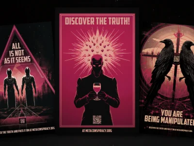 Meta-Conspiracy Posters