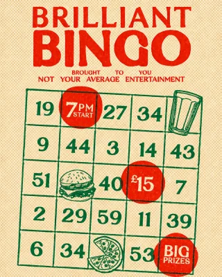 Brilliant Bingo - Sunday 16th August