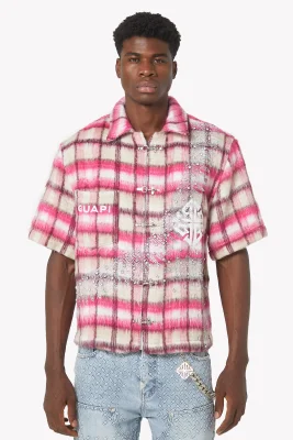 French Rose Uzi Flannel