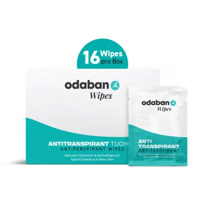 odaban® Antitranspirant Wipes