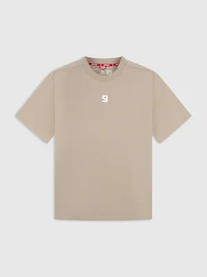 Desert Heavy Oversize T-Shirt used beige