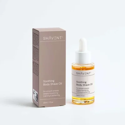 SHAVENT Soothing Body Shave Oil - Rasieröl für eine unglaublich sanfte Rasur am ganzen Körper