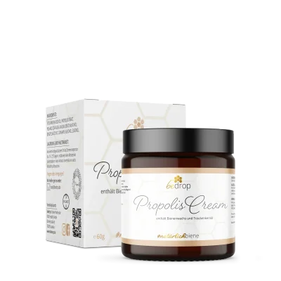 Propolis Cream - hochdosierte Propolis Creme mit Bienenwachs & Traubenkernöl - 60g