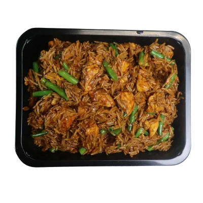Surinaamse Nasi Kip Sperziebonen