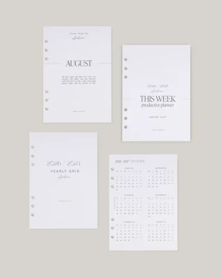 Productive Insert Bundle | Academic 2026-2027
