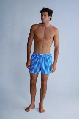 striped boxers