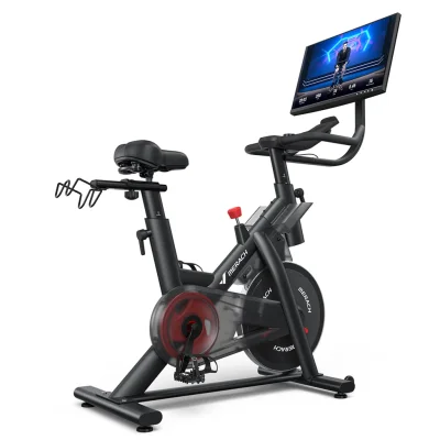 Merach S29R3 Exercise Bike with 21.5" Rotating Screen