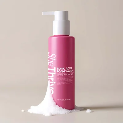 Boric Acid Foam Wash