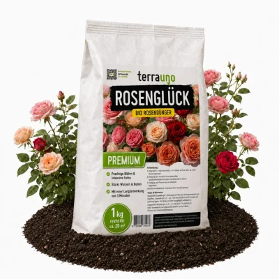 Rosenglück - Bio Rosendünger