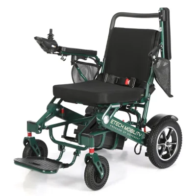 Limited Edition Racing Green Lightweight Electric Wheelchair | Freedom Pro ST