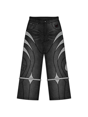 "SPIDER" Jeans Black