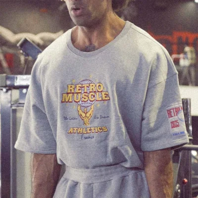 SWEAT PUMP COVER GOLDEN ERA BRODÉ | GRIS