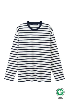 Longsleeve Ruiva Navy-Striped