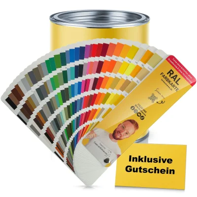 Farben Löwe RAL Farbfächer mit Bonusgutschein - Farbmuster - Farbkarten