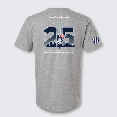 T2T 25th Anniversary Steel Across America – Unisex (Sport Grey)