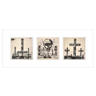 Seasons In The Abyss Album Art Concept Tryptic