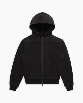 NANO ZIP HOODIE [BLACK]