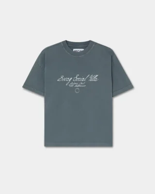 Script T-Shirt Grey