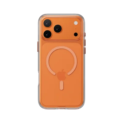 Bright M Never Yellowing Protective Clear Case for iPhone 17