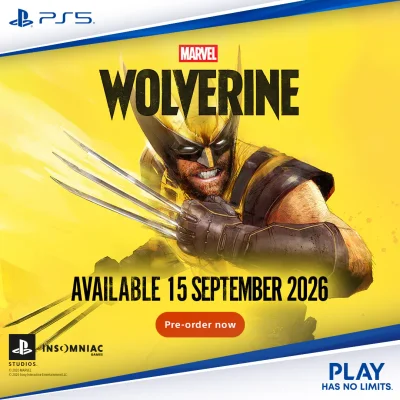 [PRE ORDER] Marvel’s Wolverine (PS5) - Shipping from End September