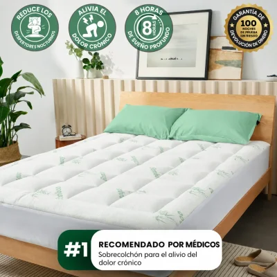 OrthoBed™ Bamboo Mattress Topper - Spain
