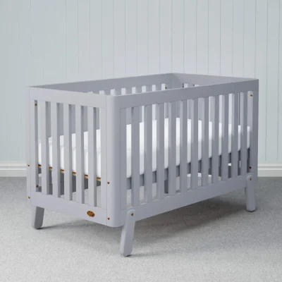Turin Cot Bed Pebble