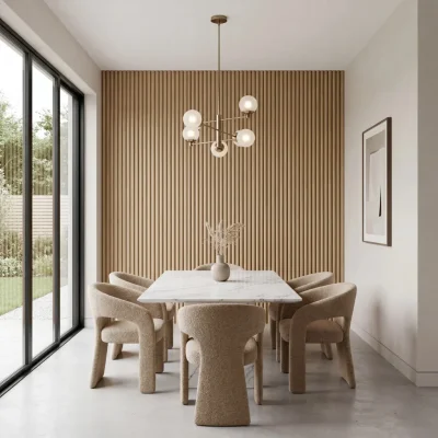 Fluted Wall Panels (12 Panels Per Pack) (Multiple Colours)