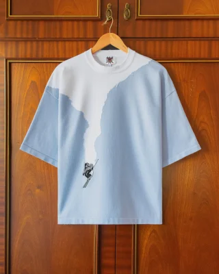 KNITTED 'TOUT SCHUSS' TEE