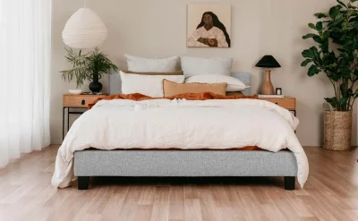 Piha Bed Frame - Stone