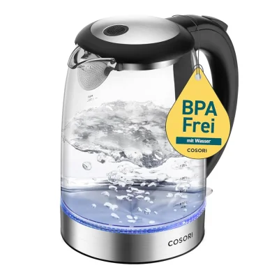 COSORI Premium Glas Wasserkocher 1,7 L