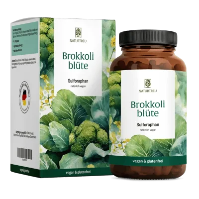 Brokkoliblüte: Hochdosiertes Sulforaphan aus Brokkoli-Extrakt