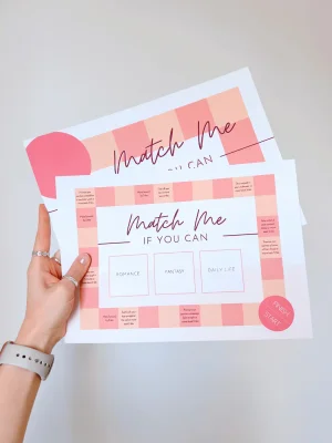 'Match Me If You Can' Game