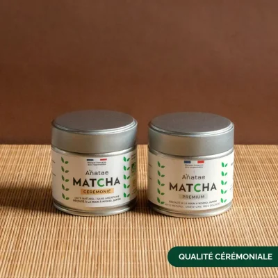 DUO MATCHA BIO : CÉRÉMONIE & PREMIUM