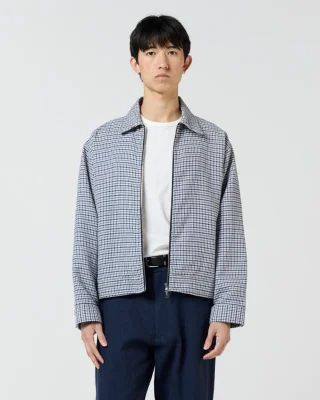 Service Jacket - Blue Dogtooth