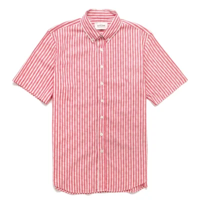 Crimson Static Stripe S/S Classic Shirt