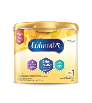 Enfamil A+ Infant Formula, Powder Tub, 663g