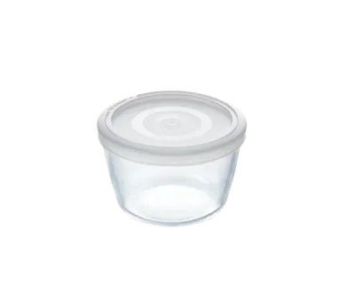 Cook & Freeze - Round storage container with lid - special for freezing