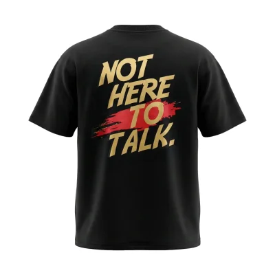 T-Shirt Oversize Talk 2026