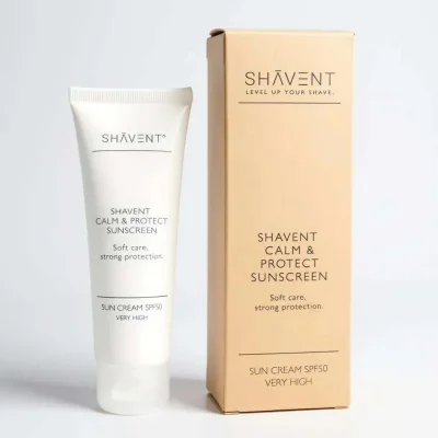 SHAVENT Calm & Protect Sunscreen - Sonnencreme für perfekt milden Schutz auch kurz nach der Rasur