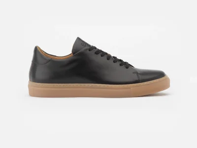 The Mellor II Sneaker - Horween Black Leather Ready To Ship